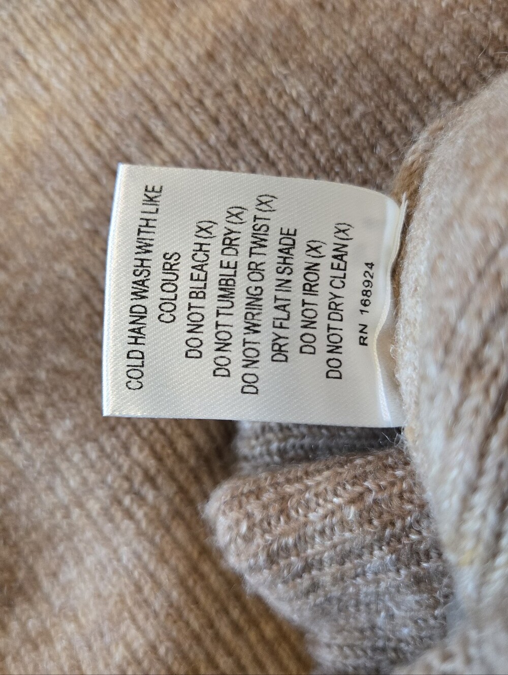 Talisman Caramel Ombre Knit A-line Midi Skirt Size XS - Picture 6 of 6